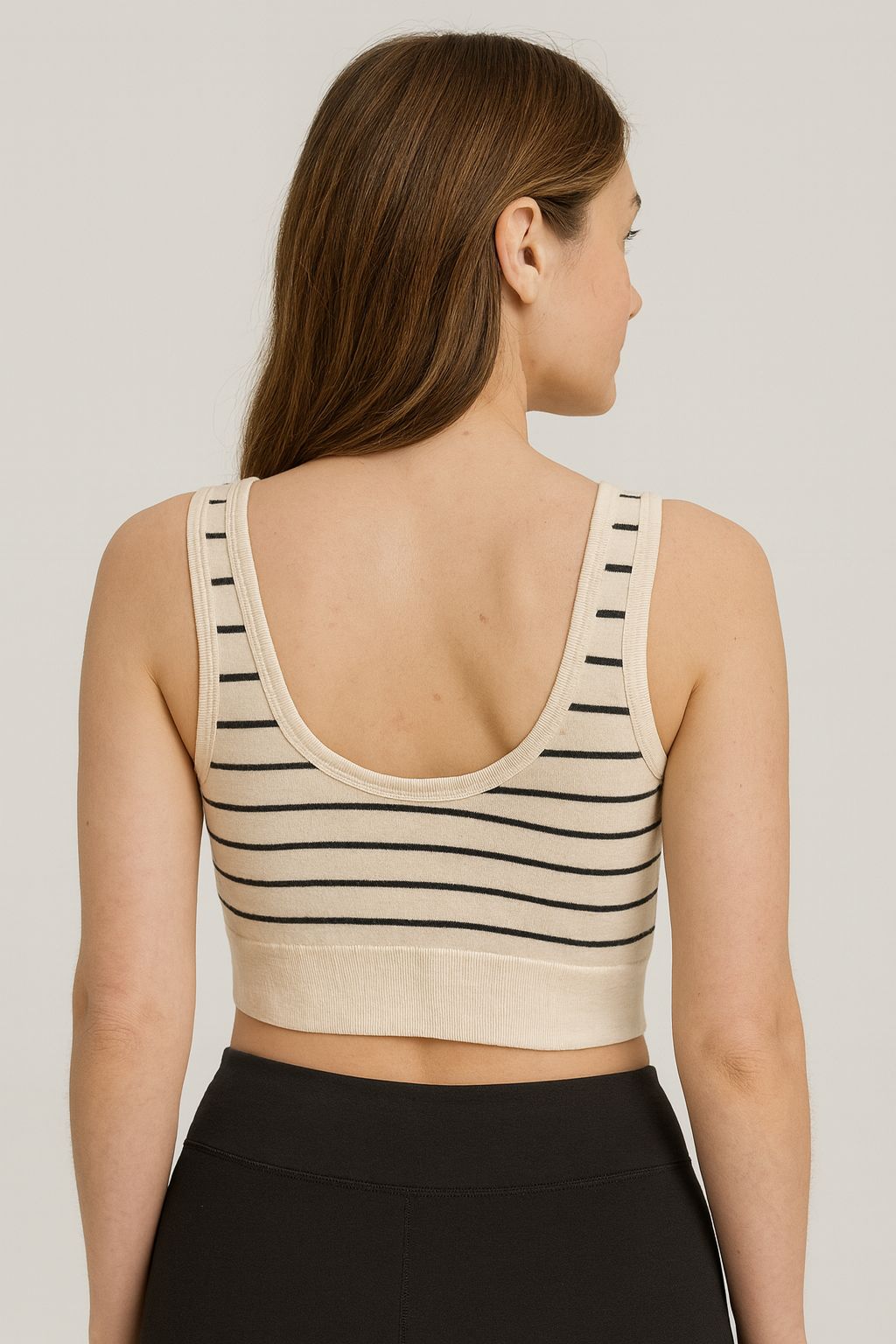 Striped Blouse Bra